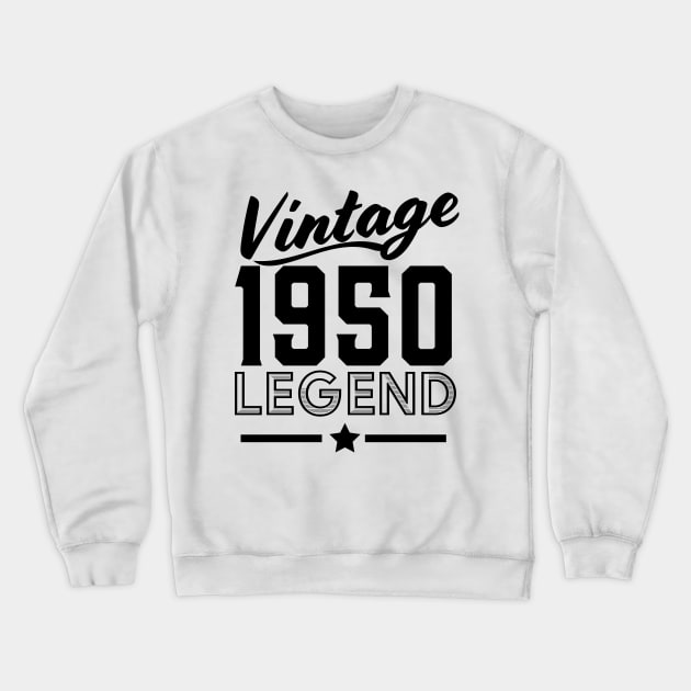 Vintage 1950 Legend Crewneck Sweatshirt by nickemporium1